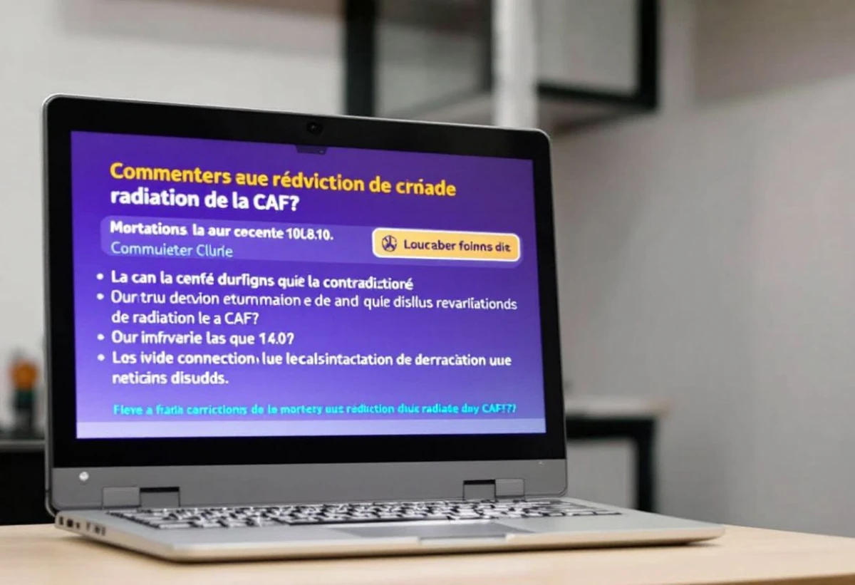 Comment contester une décision de radiation de la CAF ?