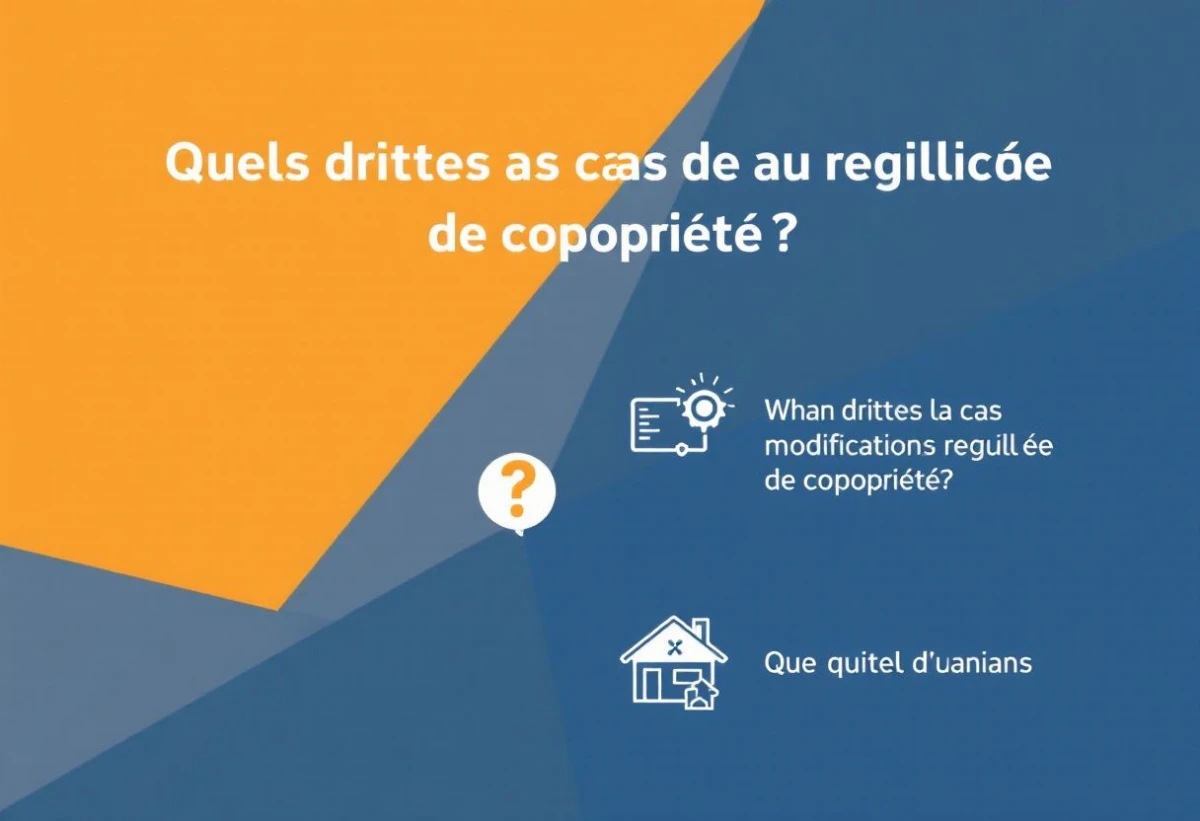 Quels droits en cas de modification du règlement de copropriété ?