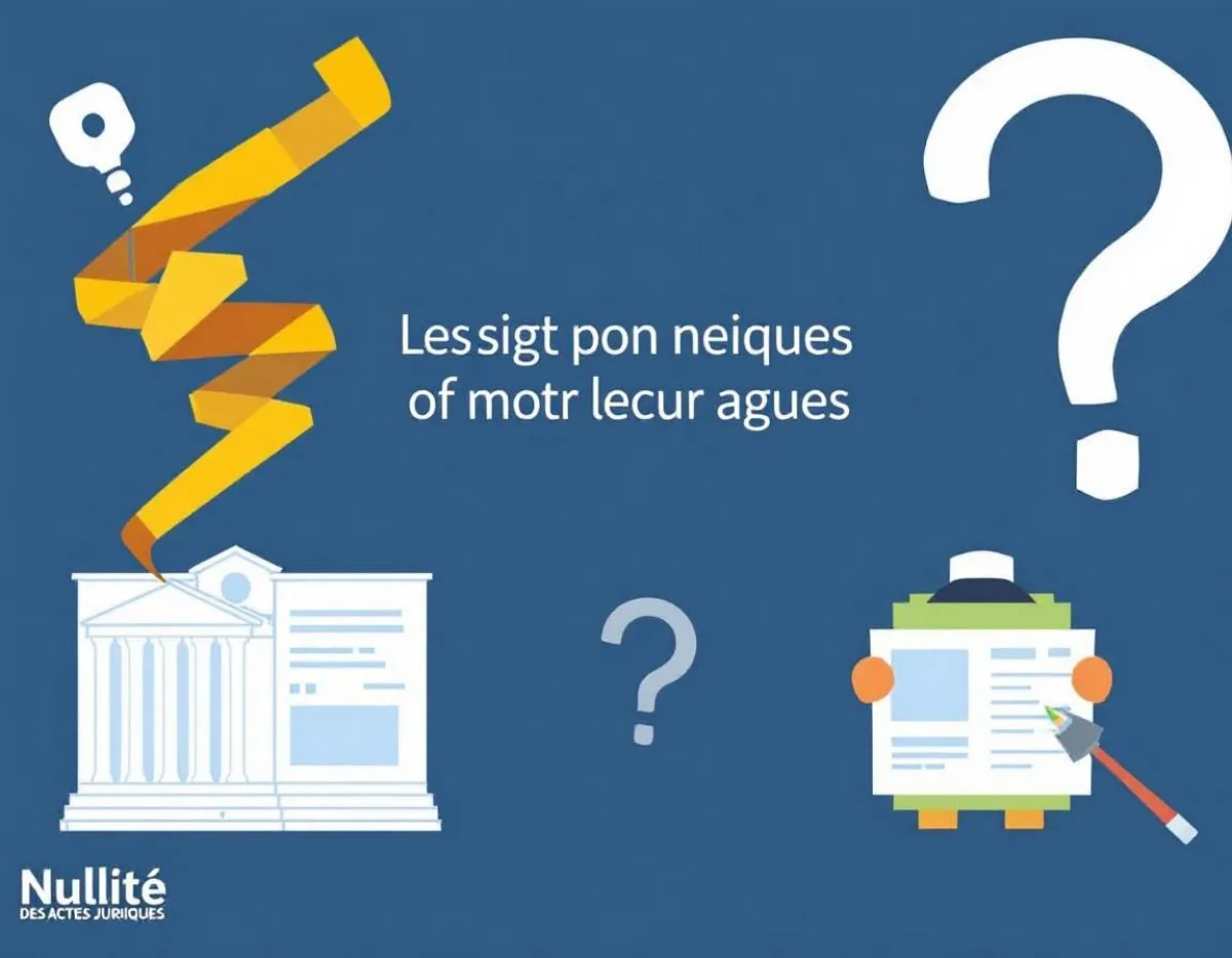 Nullité des Actes Juridiques : Comment Éviter les Pièges