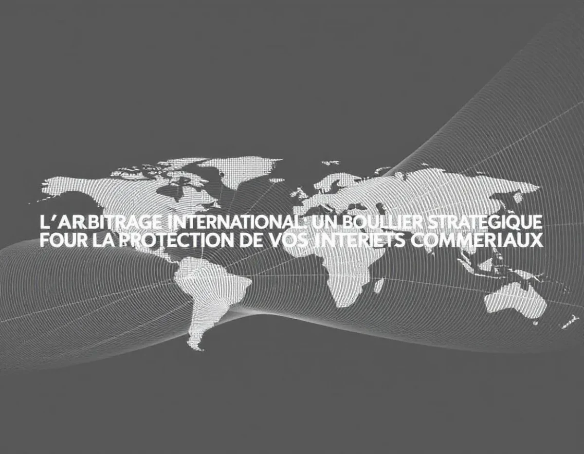 L'Arbitrage International : Un Bouclier Stratégique pour la Protection de vos Intérêts Commerciaux