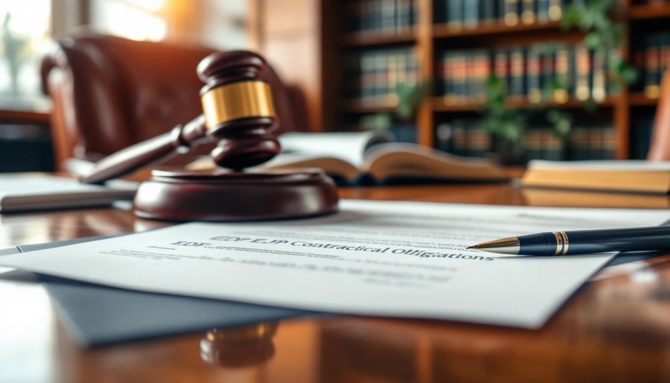 EDF EJP et obligations contractuelles du fournisseur