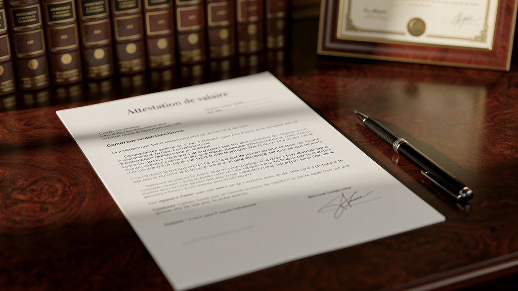 Attestation de salaire accident de travail et recours en cas de litige
